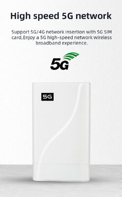DC 12V1A Power Supply 5G WiFi Router Wireless Router White Offering Wireless Coverage and Fast Internet Speeds for Offices